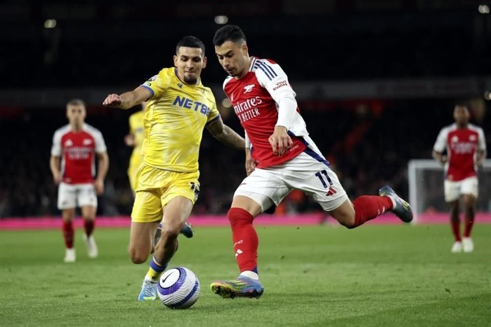 El Arsenal no pudo ganar el partido.