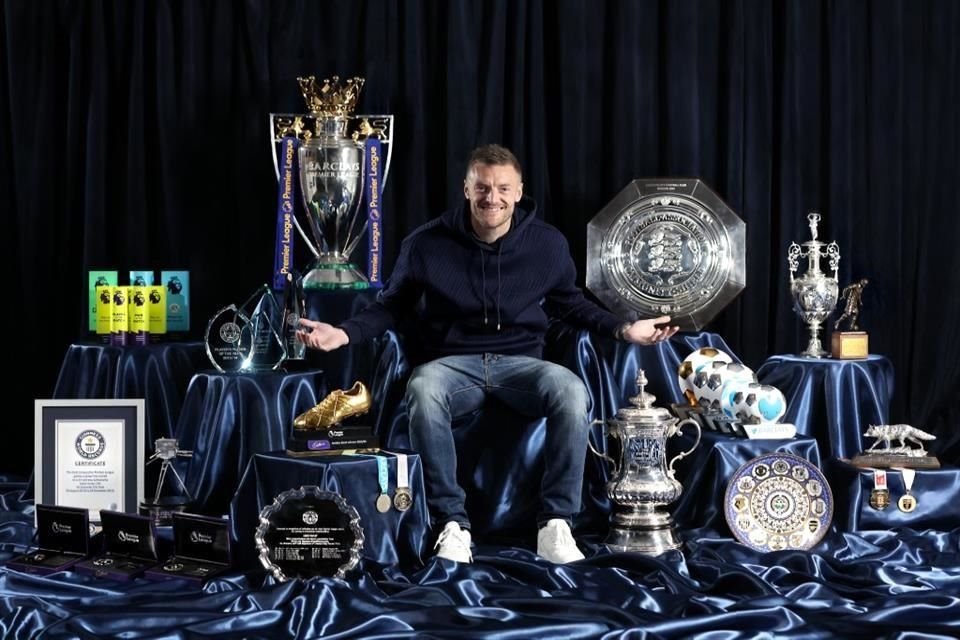 Jamie Vardy es un histórico del Leicester.