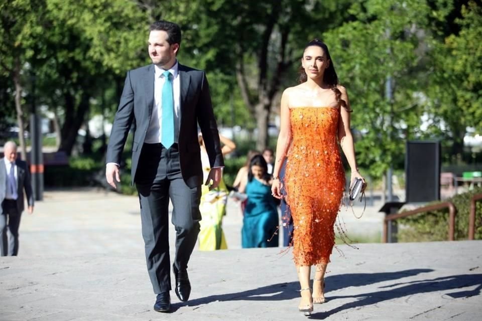 Alejandro Guajardo y Jimena Villarreal