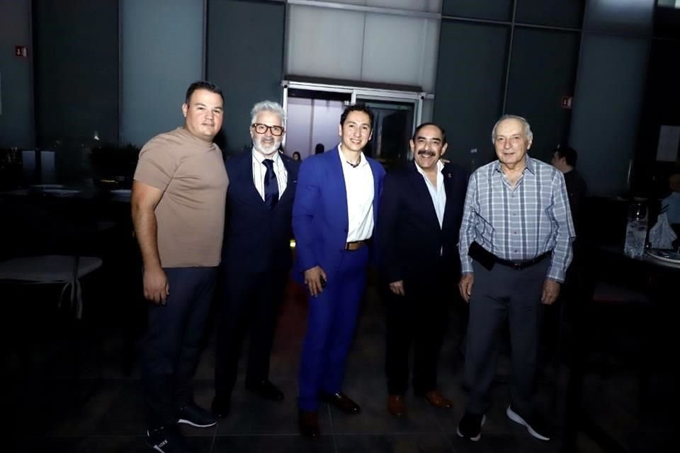 Mauricio Canseco, Raúl Dávila, Servando Garza, Jorge Ocampo Candiani y Diego Alonso Hinojosa
