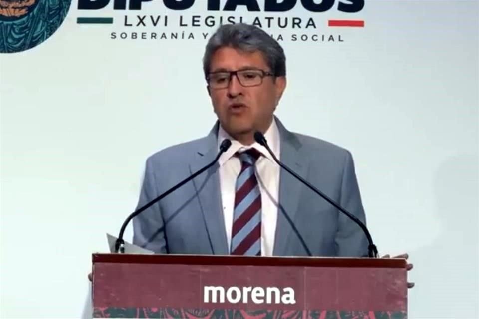 Monreal afirmó que el nuevo Papa conoce a México y está identificado con sus tradiciones y con la Virgen de Guadalupe.