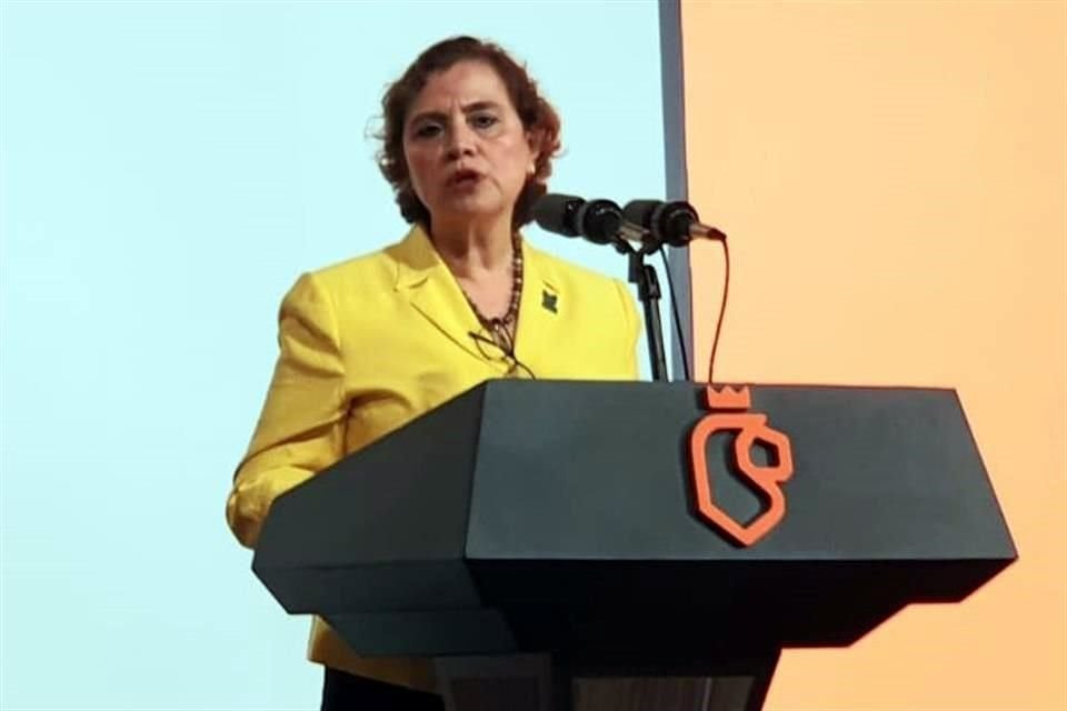 Miralda Aguilar, delegada IMSS NL.