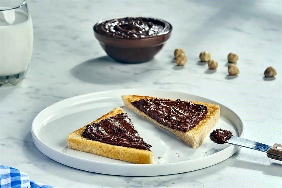 Pan con nutella.