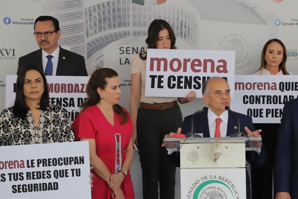 Morena empujó la aprobación de la Ley de Telecomunicaciones en el Senado, en medio de señalamientos de que es una iniciativa censuradora.