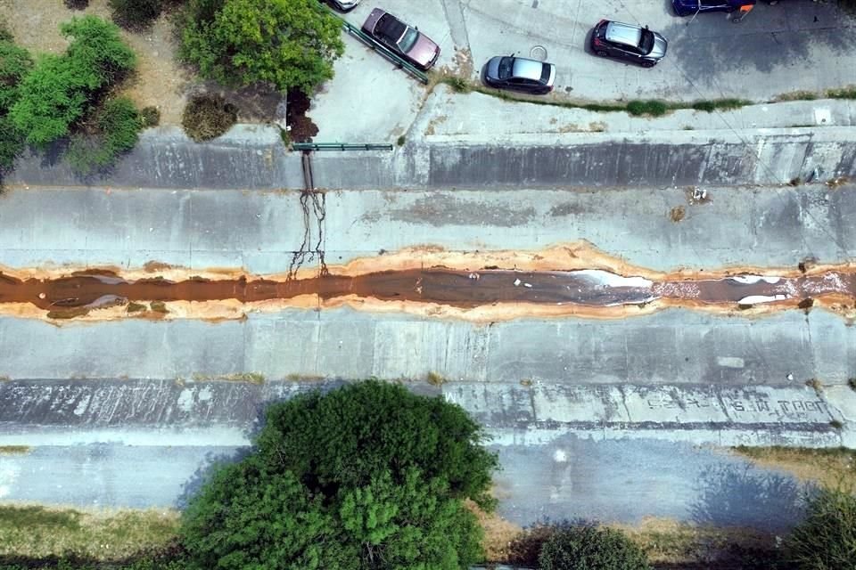 El derrame ocurrió el pasado 17 de abril.