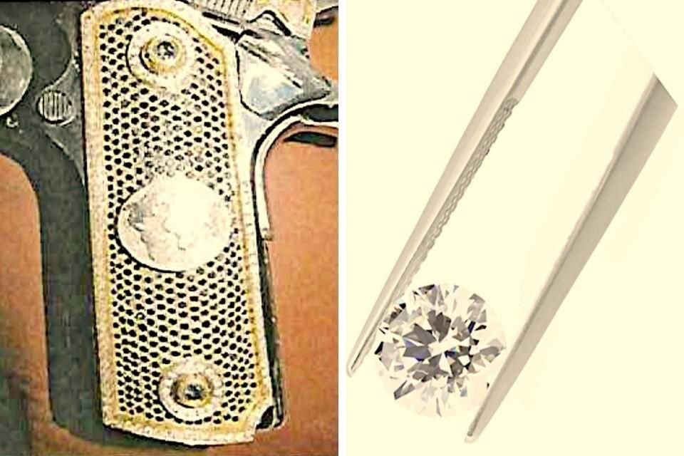 Las armas y objetos asegurados en el rancho Los Caballos en un principio fueron puestos a disposición de la Delegación de la PGR en Michoacán.