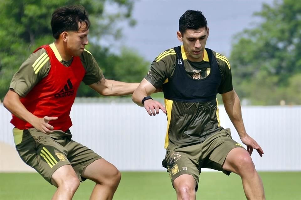 Los Tigres volvieron a entrenamientos este domingo para preparar su partido ante Cruz Azul.