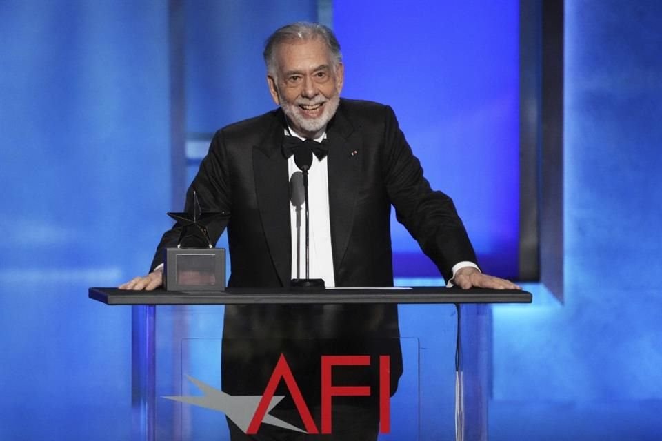 Ford Coppola agradeció el galardón.