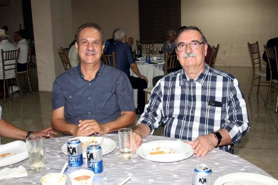 Roberto García y Leopoldo Leal
