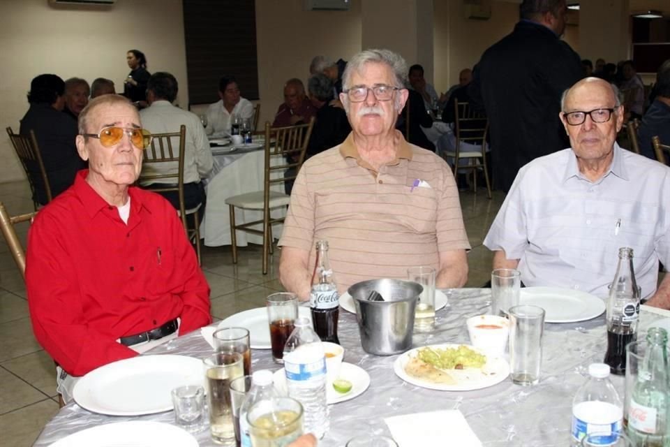 Francisco Héctor Treviño, Benito Peña y Héctor Rodríguez