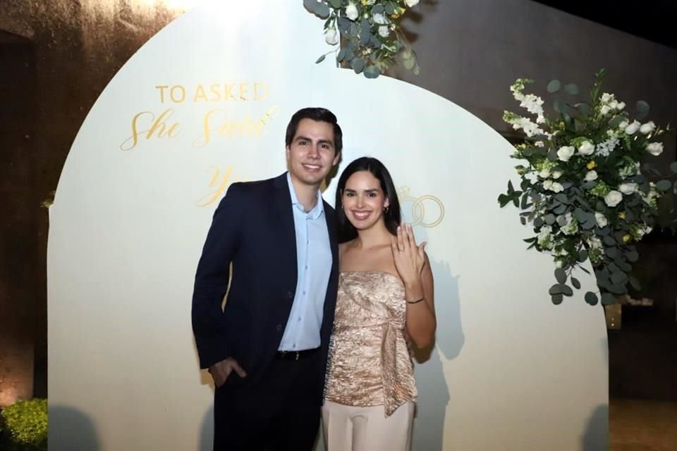 Javier Ortiz Ramírez y Valeria Cavazos de los Santos