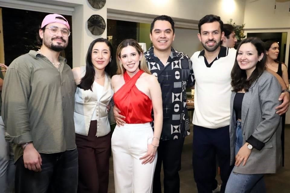 Emilio Bolaños, Valeria Salinas, Ana Paula Rábago, Jorge González, Arturo Almaguer y Laura Barbosa