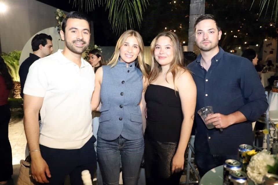 Roberto Brandy, Tabatha Doria, Andrea Torres y Raúl García