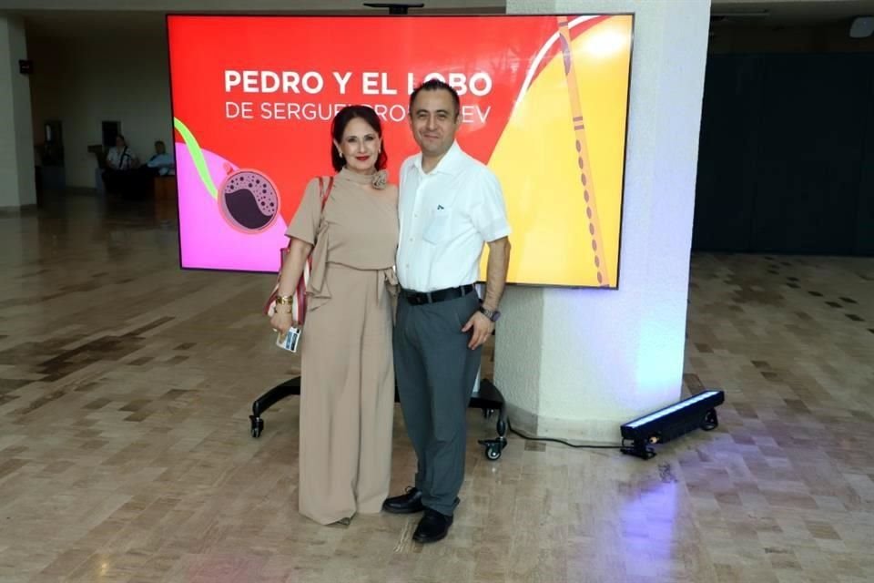 Ericka Ávila y Juan Manuel Díaz