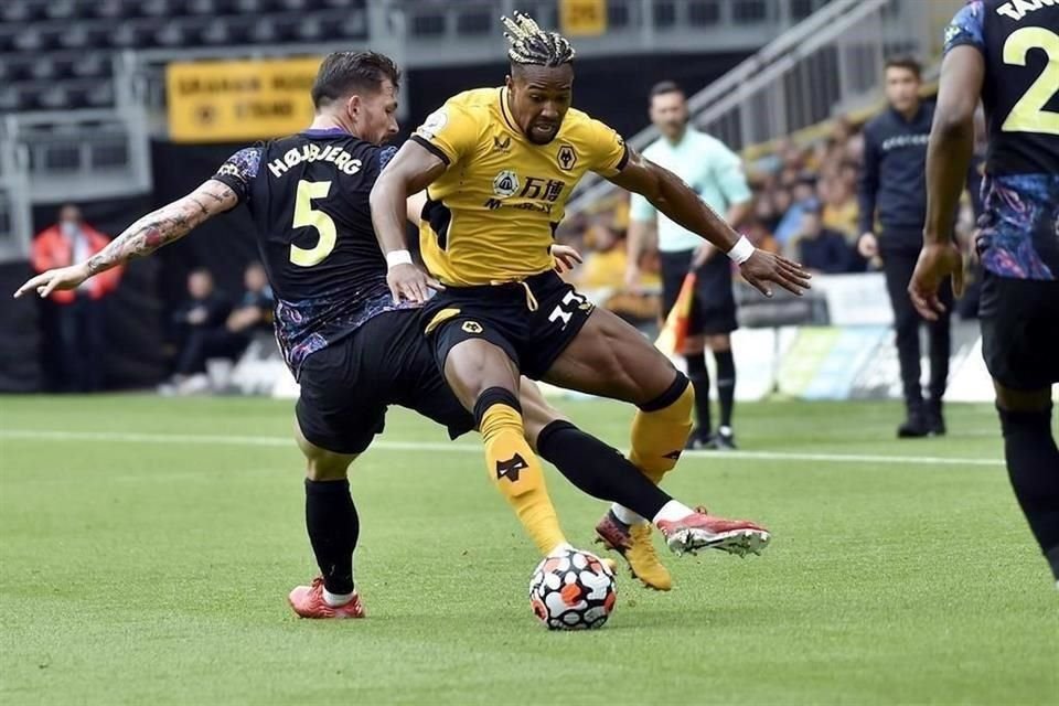 Adama se perdió la opción más clara para el Wolverhampton en todo el partido.