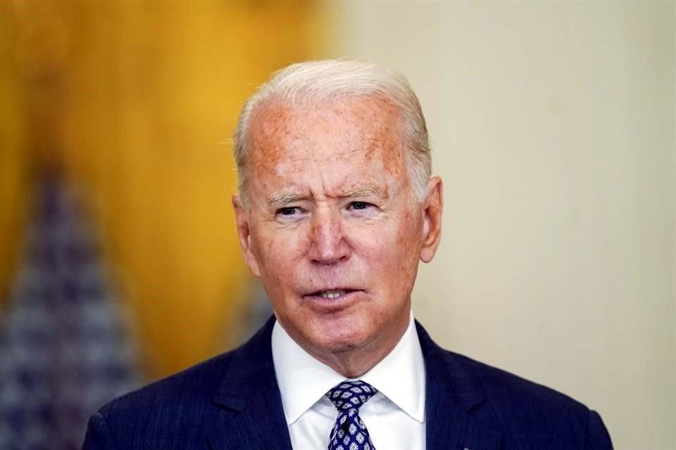 El Presidente Joe Biden dio un mensaje este domingo desde la Casa Blanca.