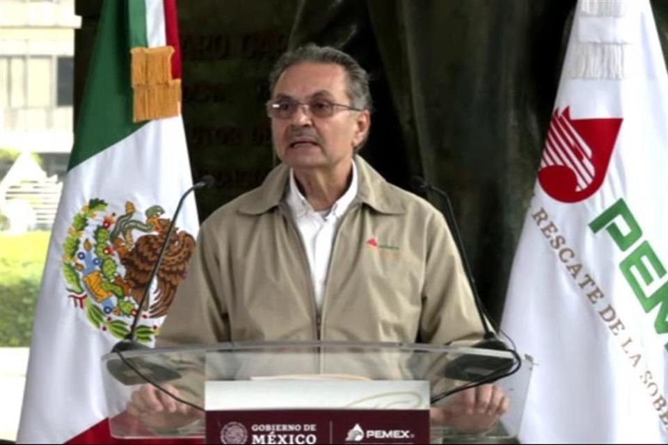 Octavio Romero, director general de Pemex.