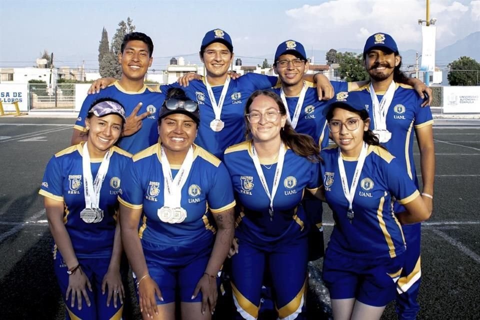 El equipo Tigres brilló en con nueve medallas.