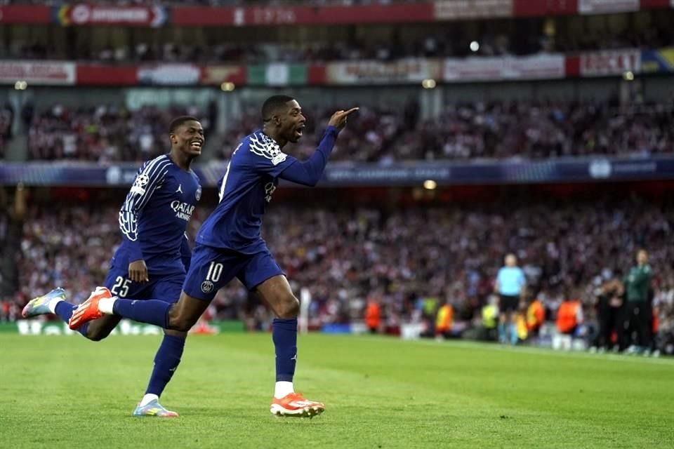 Ousmane Dembélé vuelve a anotar con el PSG.