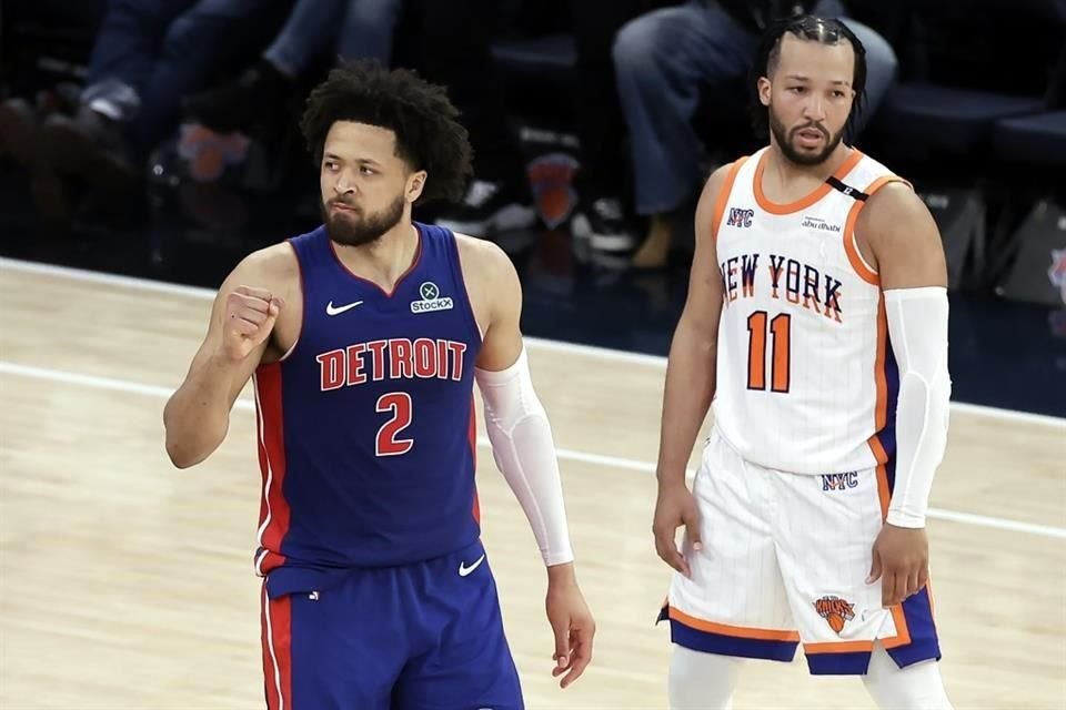 En poco más de 37 minutos, Cade Cunningham encestó 24 puntos.