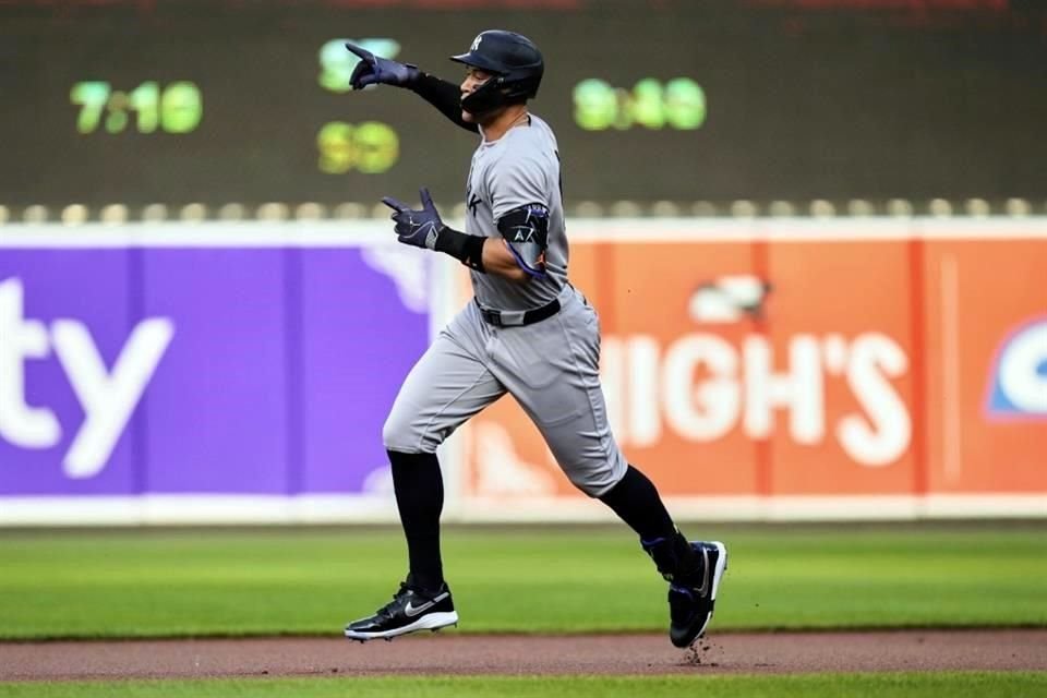 Aaron Judge llegó a 9 vuelacercas en la campaña.