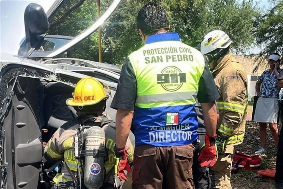 Después de ser liberada, la mujer fue trasladada a un hospital y se reabrió la circulación.