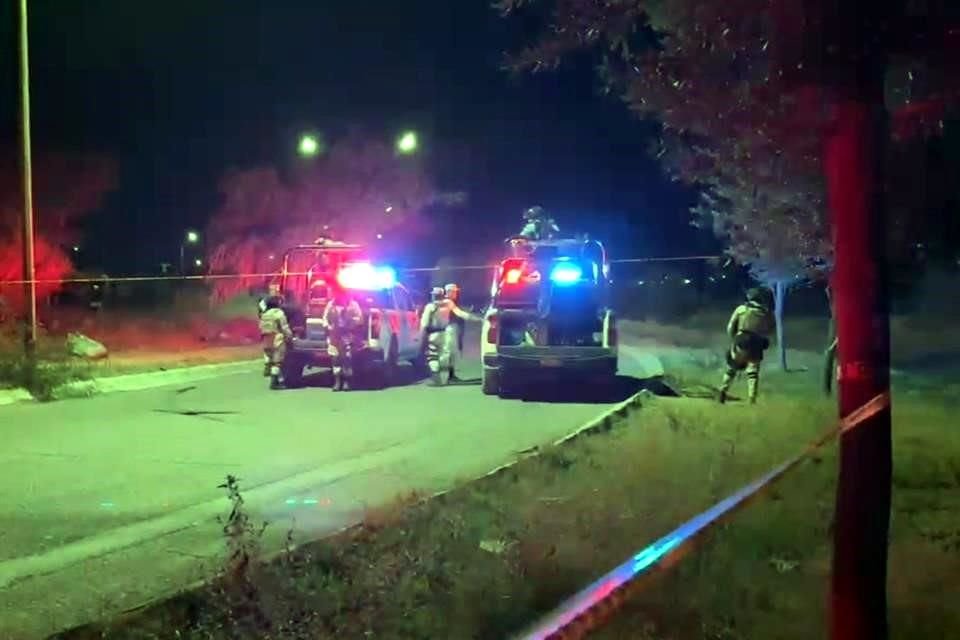 El hallazgo se registró en el cruce de San Sebastián y Carretera a Icamole en la Colonia Real de San Felipe.