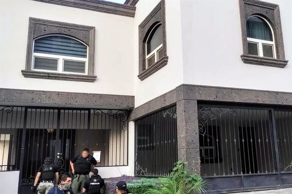 La casa cateada está en la calle Balcones 1, en la Colonia Jerónimo.