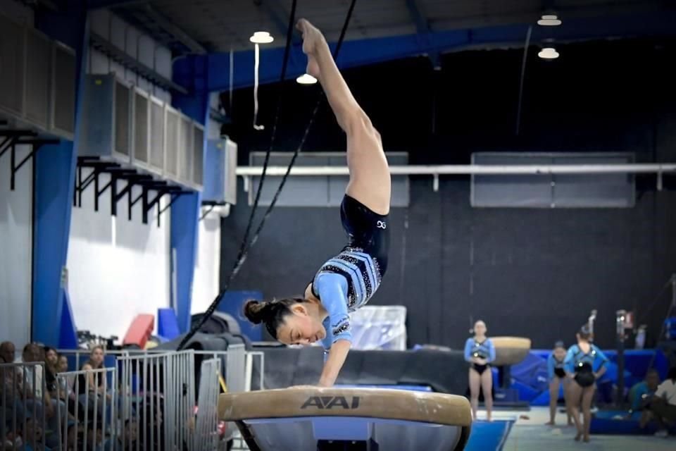 Mariangela Flores, fue medallista en los Juegos Panamericanos Junior Cali 2021 y de los Nacionales Conade 2024