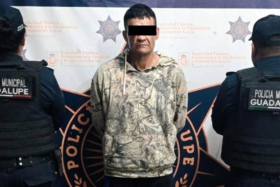 Un hombre es detenido al amenazar con un machete y un tubo a tres vecinos, en la Colonia Gustavo Díaz Ordaz, en Guadalupe.