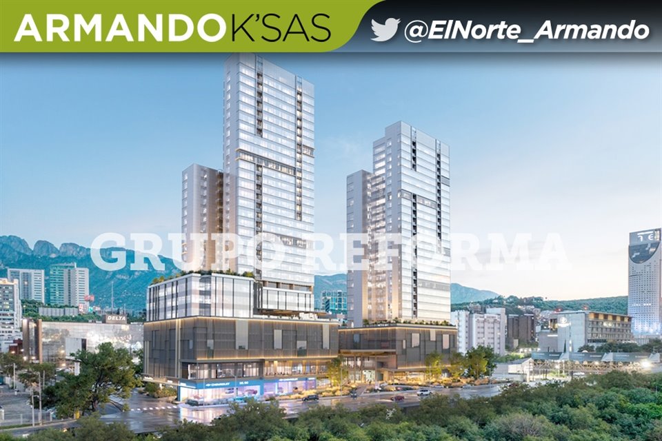  la idea es hacer un proyecto que tendrá tanto un componente residencial como comercial, oficinas y consultorios.