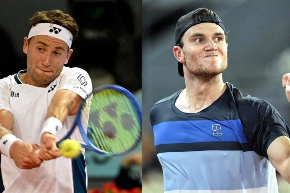 Casper Ruud y Jack Draper buscarán el título del Masters 1000 de Madrid tras echar a Francisco Cerúndolo y Lorenzo Musetti, respectivamente.