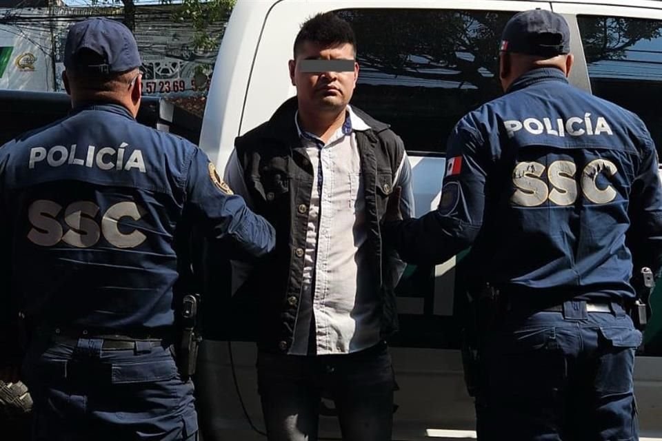 Esta mañana durante sus patrullajes localizaron a Ricardo 'N', cuyas características físicas coincidían con el sospechoso del feminicidio.