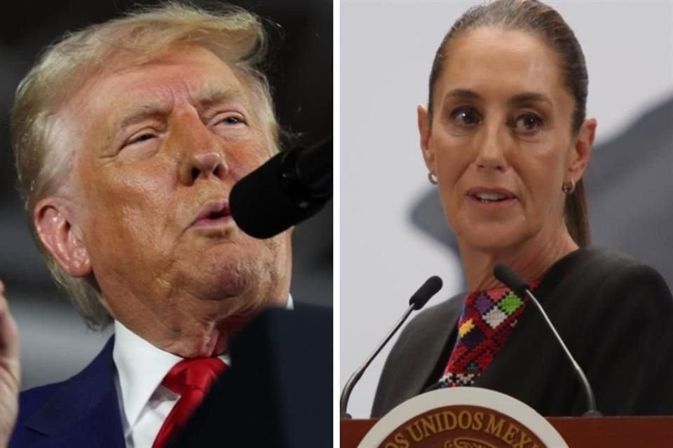 Debido a esta conversación con Trump, la Mandataria federal anunció que la conferencia mañanera se llevará a cabo a las 10:00 horas.