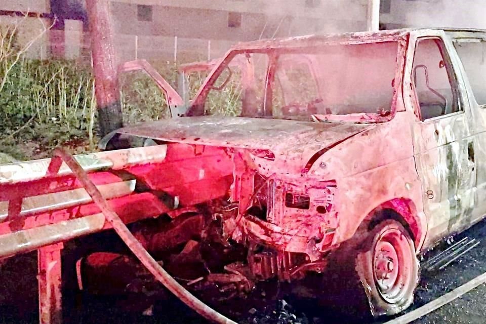 El accidente fue reportado en el kilómetro 7 de la Autopista al Aeropuerto, en Apodaca.