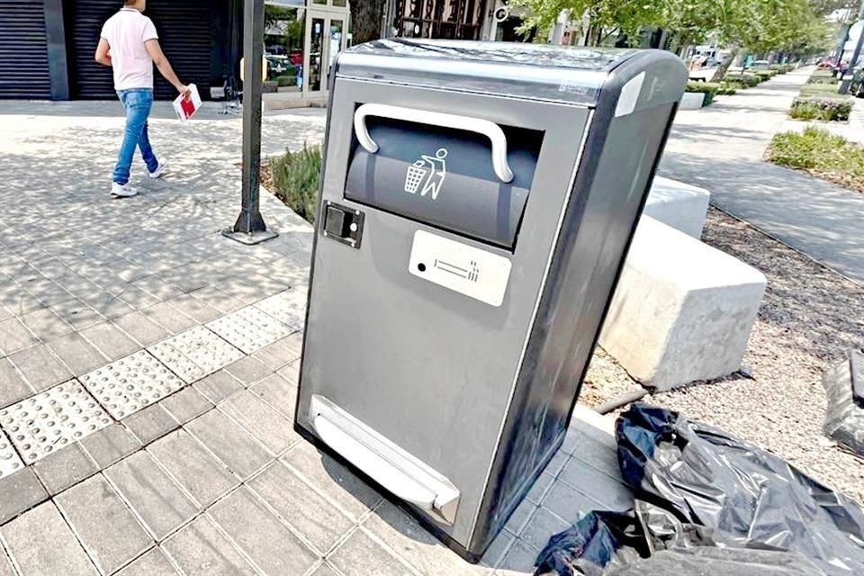 Según el municipio, ya se instalaron 90 basureros inteligentes en San Pedro.