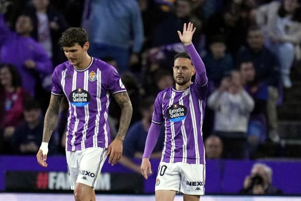 Valladolid tuvo ventaja desde los seis minutos con el gol de Iván Sánchez.