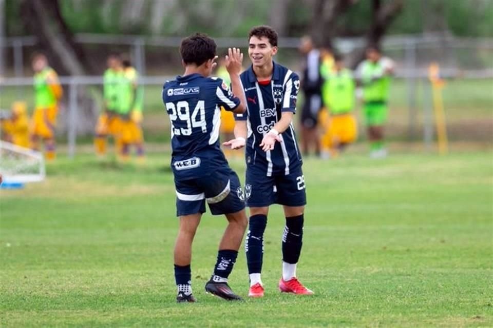 Rayados Sub 17 ganó el Clásico Regio de la categoría y se clasificó a la Liguilla.