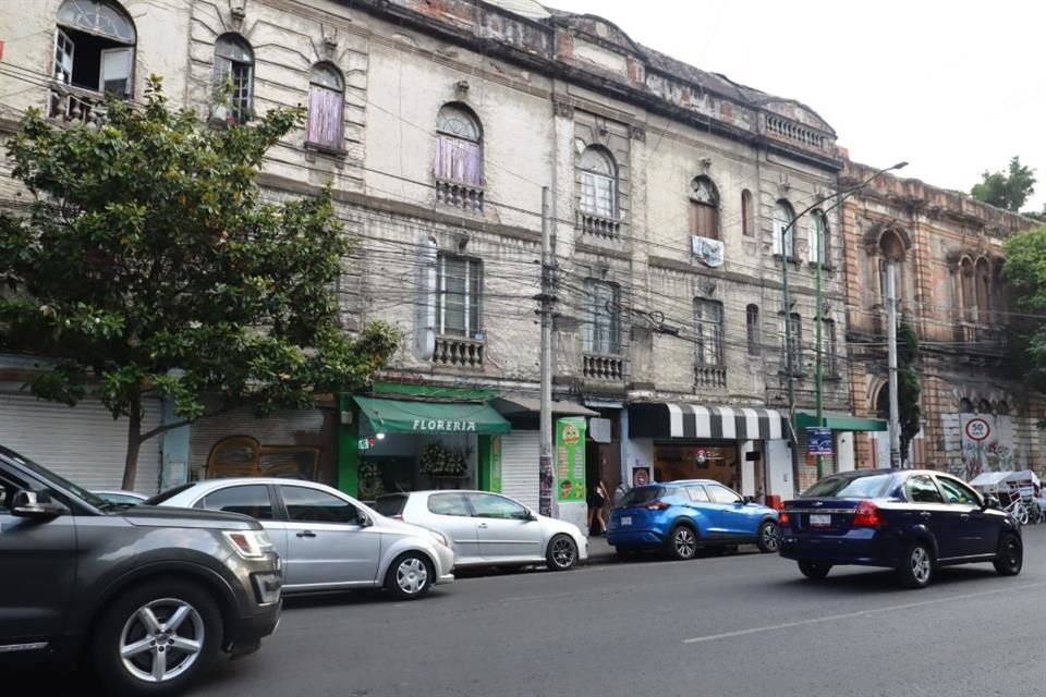 El inmueble de Antonio Caso 104 fue invadido en 2005; actualmente, los invasores rentan departamentos en el inmueble. 