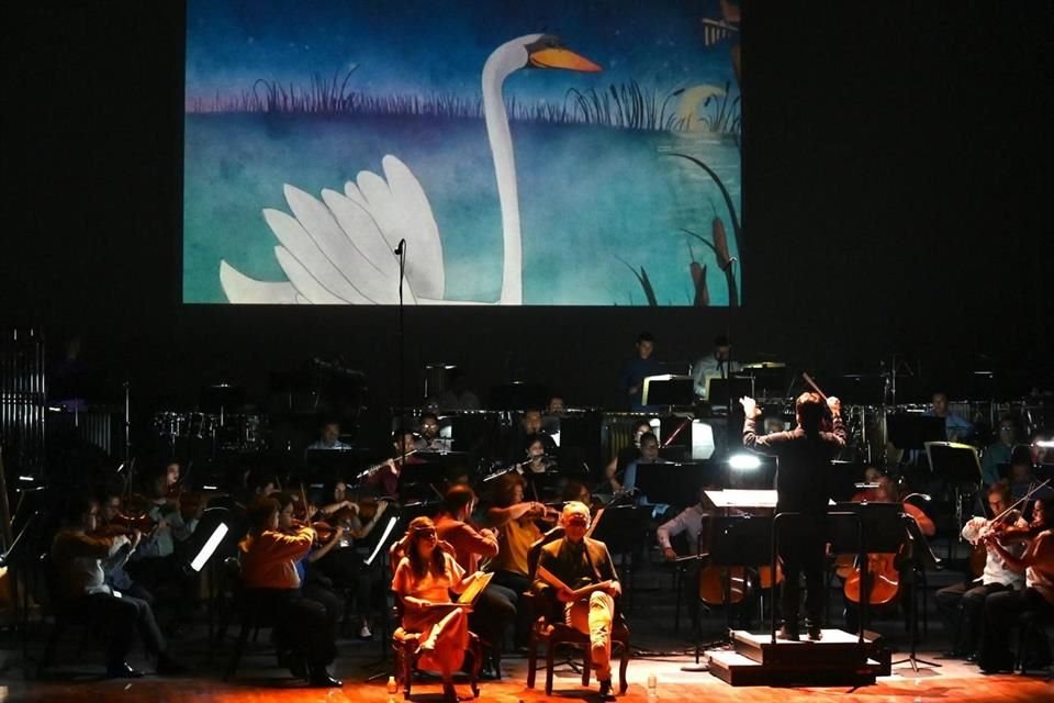 El concierto partió de 'La sinfonía de los animales', libro escritor por Brown, con composiciones propias.
