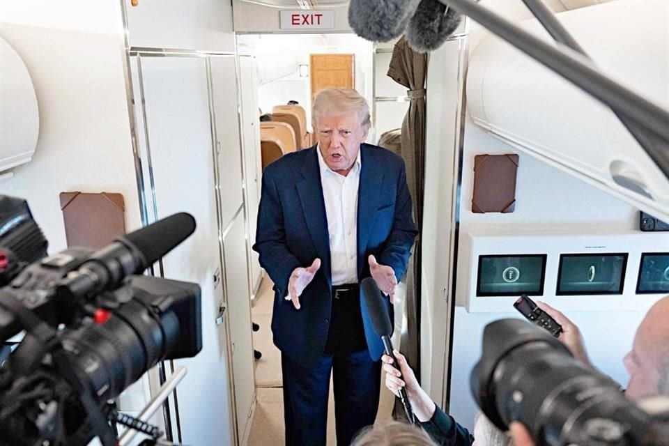 Trump dijo que Sheinbaum le tiene tanto miedo a cárteles que no puede pensar con claridad y por eso rechazó envío de militares de EU a País.