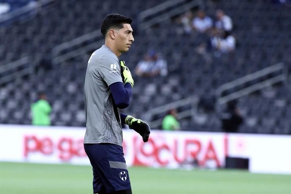 A pesar de sus recientes errores, Estaban Andrada fue ratificado en la portería de Rayados.