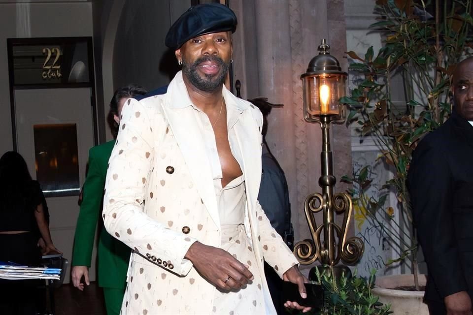 Colman Domingo acudió el sábado a una fiesta previa a la alfombra roja del evento principal.