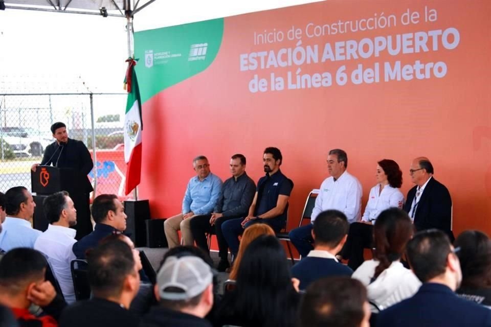 Samuel García puso como meta concluir en los próximos 400 días la obra pública de la nueva línea del Metro.