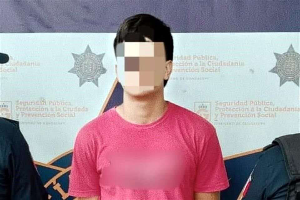 El presunto agresor fue identificado como Sebastián, de 17 años.