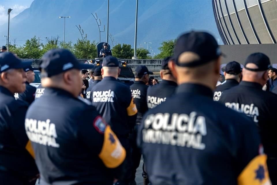 El acto oficial se realizó en el estacionamiento del Estadio BBVA, que será sede de cuatro partidos.