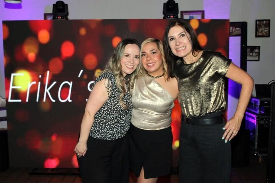 Celeste Caballero, Érika Meinecke y Gaby Olea