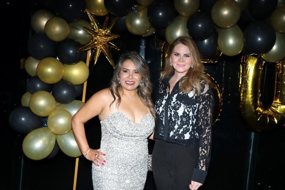 Blanca Mireles de Torres y Claudia Martínez