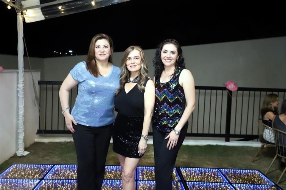 Silvia Ramos, Dinorah Cano y Ángela Peñuelas
