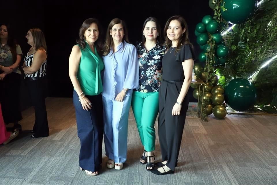 Marife Landa, Ana Isabel Martínez, Adriana González e Hilda Morales
